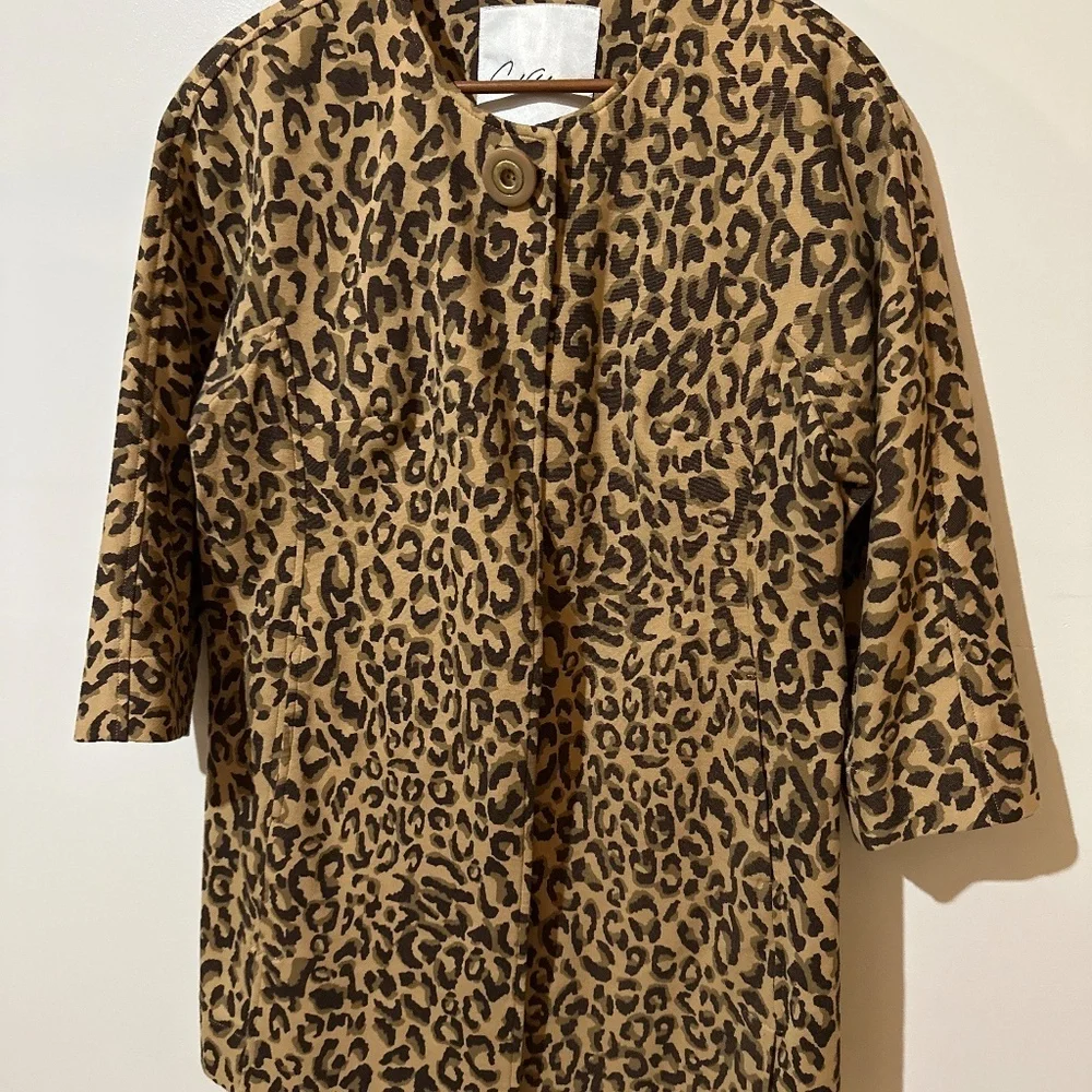 Vintage Cabi Carol Anderson by Invitation 3/4 sleeve One Button Coat - Picture 2 of 11